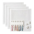 Needlepoint Canvas,18 Mesh Needlepoint Canvas,4 Pcs 6"x7" Taped Edges - size: 6" x 7"