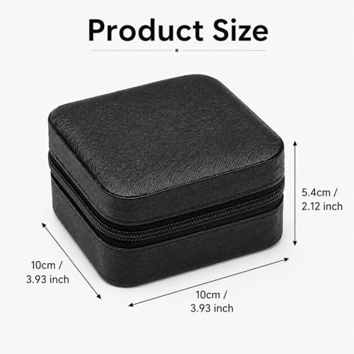 56-Piece Portable Travel Sewing Kit - Compact Emergency Sewing Kit Box with Zipper Fix Tools - Small Sewing Supplies and Accessories for Home Use & Quick Stitch Solutions - color: Black
