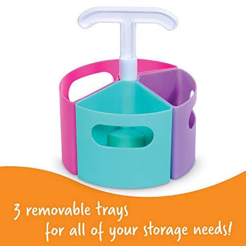 Learning Resources Create-a-Space Storage Mini Center, Pink