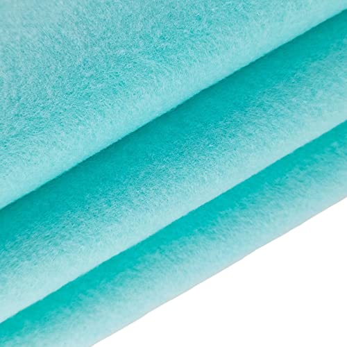 Jtnohx Craft Felt Sheets 1 Square Yard Felt Fabric Lake Blue 1.4mm - color: Lake Blue