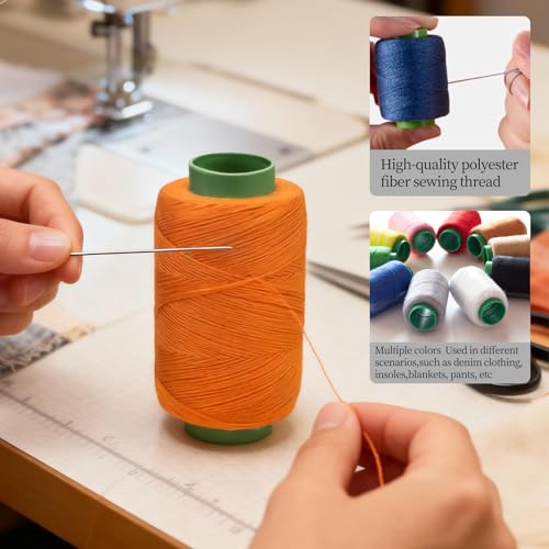 Obear 43-Piece Sewing Kit for Adults and Beginners,Big Eye Stainless Steel Sewing Needles Kit for Hand Sewing with Needle Threader and Seam Ripper - style: 43 Pcs Steel Sewing Needles Kit