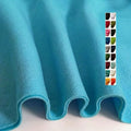 Turquoise Felt Fabric 36" X 18" 1.6mm Thick Soft Half Square Felt Sheet - color: Turquoise, size: 36'' x 18''