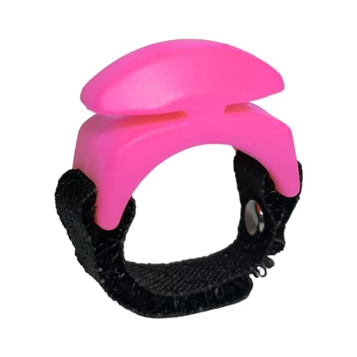 THREAD CUTTERZ Patented Ceramic Ring Quick Thread, Yarn & Embroidery Floss Cutter - Pink - color: Pink