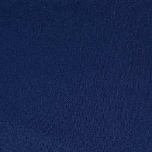 SINGER, 100% Cotton, Quilting and Crafting Fabric for Sewing, 44 Inch Wide, Navy, Cut by Yard - color: Navy, size: Cut by Yard