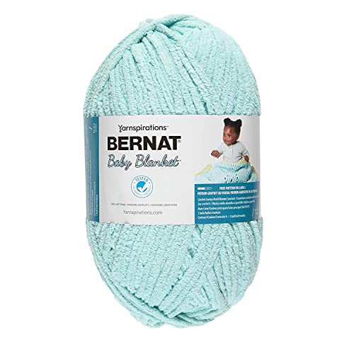 Bernat Baby Blanket Big Ball Seafoam - color: Seafoam, size: 1 Pack