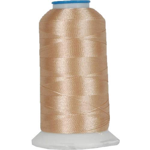 ThreadArt Polyester Machine Embroidery Thread, 1000M 40wt, Bone 406 - color: Bone