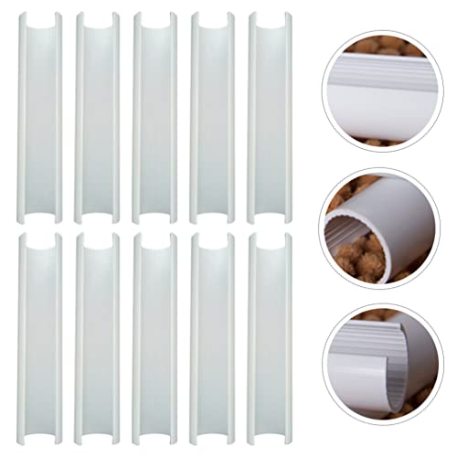 COHEALI 10Pcs Embroidery Frame Clip Plastic Buckles for Cross-Stitch Supply Embroidery Hoop Fixing Accessories for Home DIY Sewing Projects 3.93In