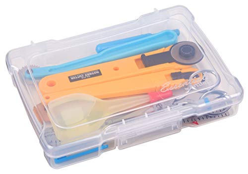 ArtBin 6946AB Photo & Craft Organizer 4" x 6" Box, [1] Plastic Storage Case, Clear - style: 1-Pack