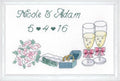 Wedding Day Announcement Counted Cross Stitch Kit