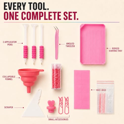 MERATIA Diamond Art Storage Organizer, 60 Jars with Accessories - color: Starlit Mist-60 Slots