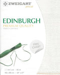 Wizardi Edinburgh 36 Count Opalescent White. Needlework Canvas, Cross-Stitch Fabric, Embroidery Cloth, Needlepoint Canvas. 3217/1111 Precut Zweigart - color: Opalescent White