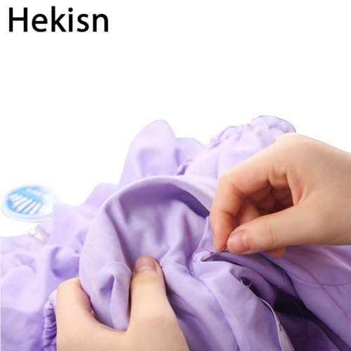 Hekisn 30pcs Premium Hand Sewing Needles, 6 Sizes 30-Count Assorted Sewing Needles, Stitching Needles for Hand Sewing Repair，Sewing Sharp Needles Sewing Repair Embroidery Needles (1, Blue) - style: Blue