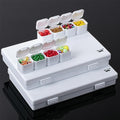 Mr. Pen- Bead Storage Containers, 28 Grids, 2 Pack, White - color: White, size: 2 Pack-56 Pcs(6.8"x4.4"x1")