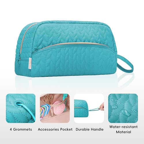 KarSyon Crochet Bag for Yarn Storage Knitting Crochet Supplies Accessories - color: Teal