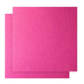 12" x 12" Felt Fabric Sheets for Crafts, Squares Felt Fabric Sheets, 1mm Thick, Non-Woven Felt Paper for DIY Sewing Craft, 2pcs - color: Bubblegum Pink
