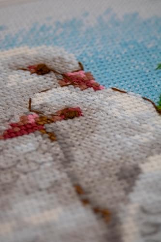 RIOLIS 1856 White Doves Counted Cross Stitch Kit 9.84 x 9.84 in - style: White Doves 1856