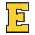 6 Inch Varsity Letter Patches Yellow Iron On Letters - color: Yellow, size: E