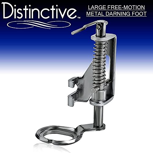 Distinctive 7-Piece Quilting Presser Foot Set with Included Storage Case - size: 7-Piece Quilting Kit