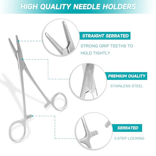 Suture Practice Kit with 240g Silicone Suturing Pad, 20 Assorted Practice Sutures, Reusable Training Tools, 14 Practice Patterns, Educational Simulation Use Only - style: 20 packs of sutures