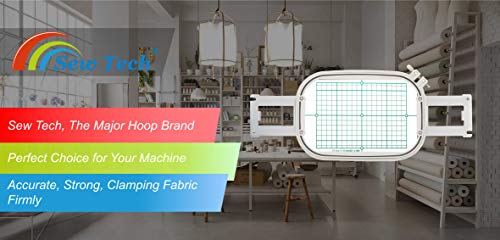 Sew Tech Embroidery Hoop for Brother, 5x7in 130x180mm PRH180 Machine Frame - size: 5.1x7.1" - EPF180
