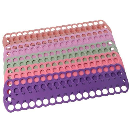 10pcs 5 Colors Plastic Embroidery Floss Organizer,Cross Stitch Thread Holder Storage Tool,for Embroidery Projects