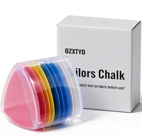 OZXTYO Triangle Tailors Chalk 10Pcs,Sewing Fabric Chalk - color: 10 PCS