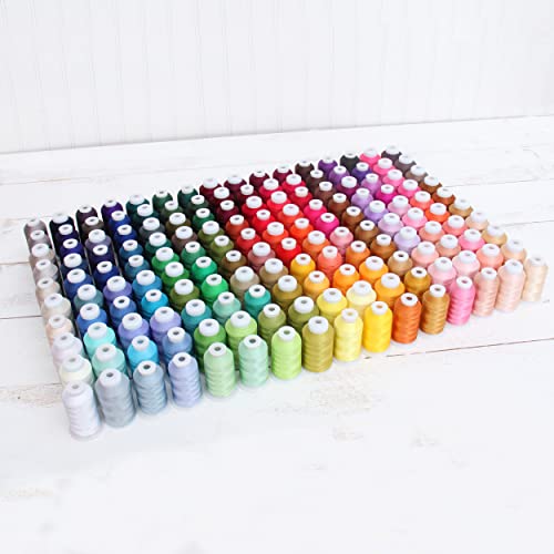 160 Color Set ThreadArt Machine Embroidery Thread, 1000M - color: 160 COLORS - ALL SETS