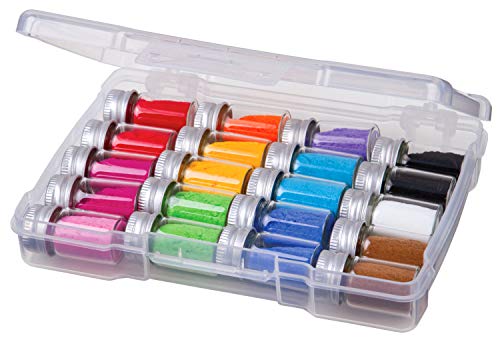 ArtBin 6946AB Photo & Craft Organizer 4" x 6" Box, [1] Plastic Storage Case, Clear - style: 1-Pack