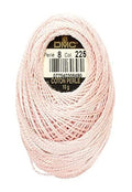 DMC 116 8-225 Pearl Cotton Thread Balls, Ultra Very Light Shell Pink, Size 8