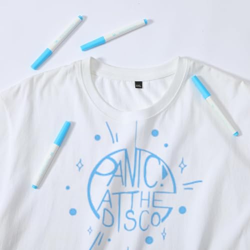 Mr. Pen- Washable Fabric Markers for Sewing, 5 Pack, Blue - size: 5 Pack