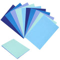 Ymapinc 10Pcs Blue Felt Fabric Sheets, 8x12 Inch - color: Blue