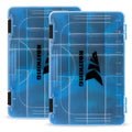 KastKing Utility Tackle Boxes, 3600 and 3700 Fishing Tackle Trays - color: Blue Camouflage, size: 3600(2Pack)