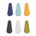 6 Pieces Scissors Cover Safety Synthetic Leather Sheath Protector - color: Multicolors With Dots