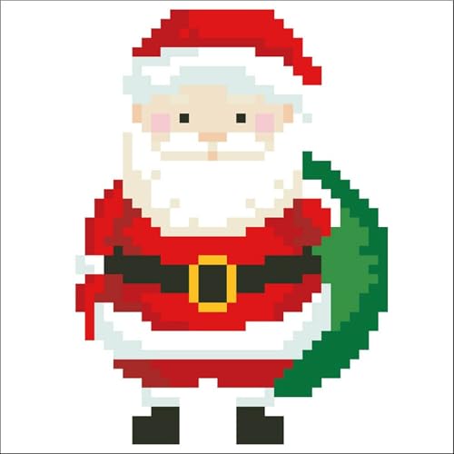 DIAMOND DOTZ Santa Claus Sack Pillow Christmas Diamond Painting Kit, Adults - color: Santa Claus Sack