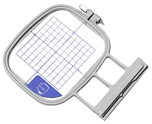 YEQIN Embroidery Hoops for Brother Innovis NQ1600E NQ1400E NQ3600D Dream Machine 2 VE2200 4000D 1500D V7 V5 VM5200 Babylock Embroidery Machine Hoop (4x4"-SA438)