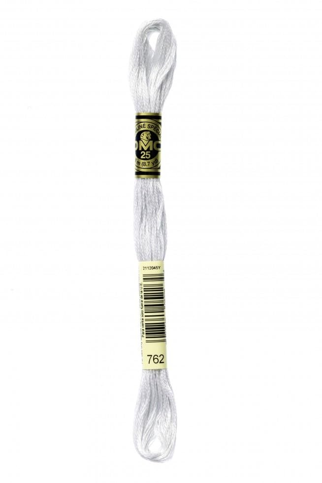 DMC Stranded Cotton Embroidery Thread 762 - per Skein