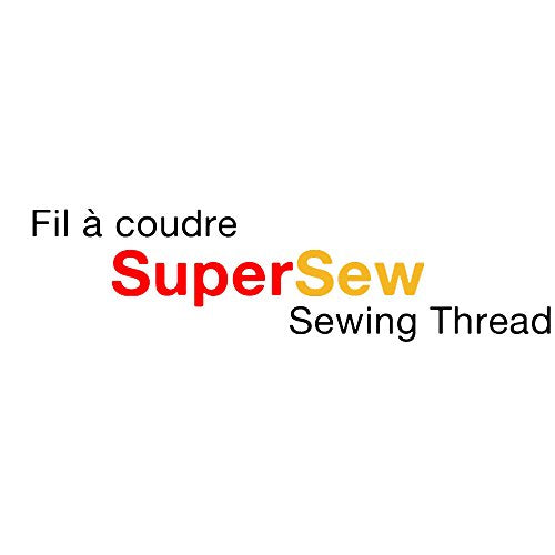Superpunch SuperSew Thread, 4 Cones of 3000 m, Pack of 4, Dark Red 2468 - color: Dark Red 2468