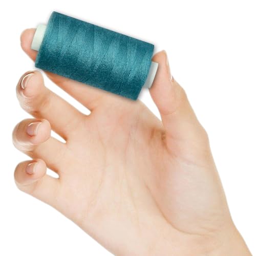 All Purpose Polyester Sewing Thread-2 Spools for Hand and Machine Sewing(Forest Green) - color: Forest Green