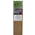 KCS 2 pc of 15" x 18" Counted Cross Stitch Cotton Aida Cloth Needlework Fabric (Khaki, 25CT) - color: Khaki, size: 25CT