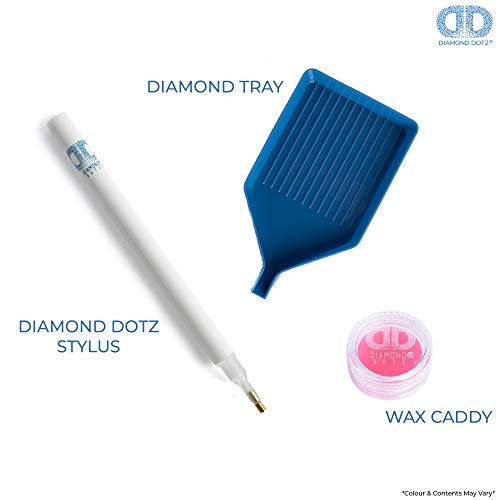 DIAMOND DOTZ Lady Luck Ladybug Diamond Painting Kit for Adults with Gems - size: 1.1811 x 5.11811 x 5.90551