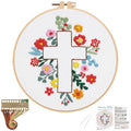 Louise Maelys Cross Embroidery Kit for Beginner(Easter Jesus) - color: Easter