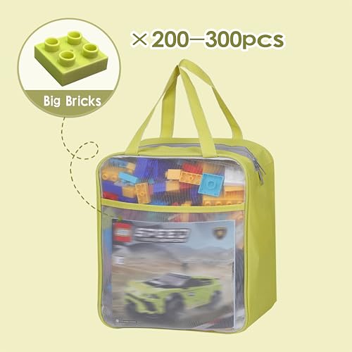 4 Pack Extra Large Mesh Toy Zipper Storage Bags (11.8 * 9.8 * 5.2in) - size: 4PcsXL