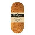 Scheepjes Catona Shine Yarn 50g 383-G Ginger Gold, Metallic Cotton, 1 Skein - color: 383-G Ginger Gold - Gold