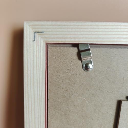 7x7 Picture Frames Blue Square. Solid Wood.Plastic Panel.The Protective Film Must be Removed. - color: Blue, size: 7x7