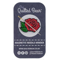 The Quilted Bear Magnetic Needle Minder, Small, Rose - color: Rose