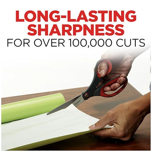 Scotch 8" Precision Scissors Great for Everyday Use - size: 8-Inches