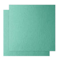 12" x 12" Felt Fabric Sheets for Crafts, Squares Felt Fabric Sheets, 1mm Thick, Non-Woven Felt Paper for DIY Sewing Craft, 2pcs (Mint Green) - color: Mint Green