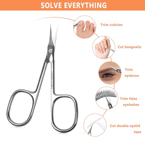 THRAU Profession Cuticle Scissors Extra Fine for Women and Men - size: Profession