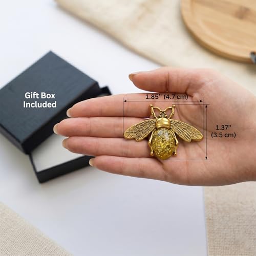 PARKUVALLEY 4pcs Bee Needle Minder for Cross Stitch - size: 4pcs Bee