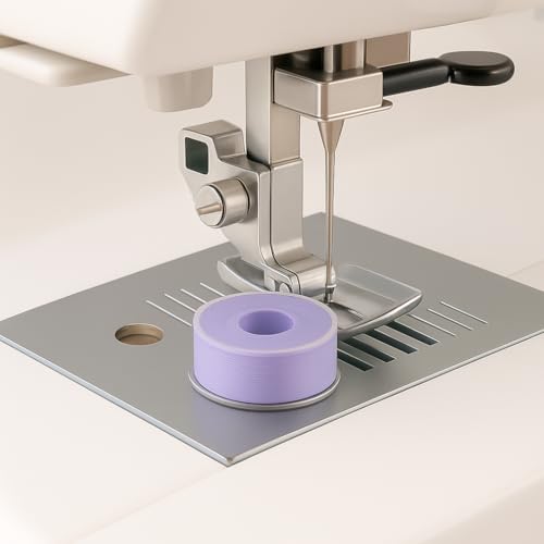 Mandala Crafts Lavender 15J SA156 Prefilled Bobbin Thread, 144 PCs - color: Lavender, size: Size A 144 X 142 Yards